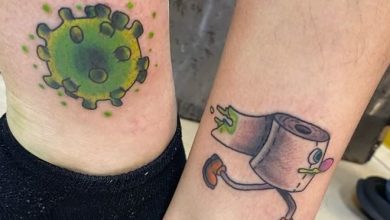 As pessoas estão fazendo tatuagens Covid-19 e aqui estão 40 das melhores 44