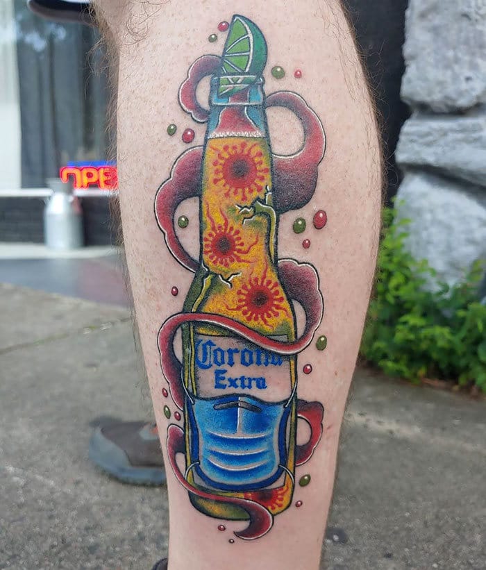 As pessoas estão fazendo tatuagens Covid-19 e aqui estão 40 das melhores 40
