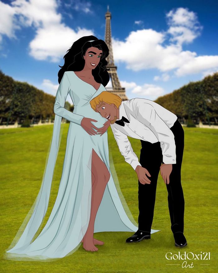 12 casais famosos da Disney esperando seus bebês 11