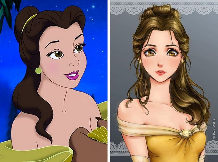 Como seriam algumas personagens da Disney se fossem animes (22 fotos) 4 Como seriam algumas personagens da Disney se fossem animes (22 fotos) 4