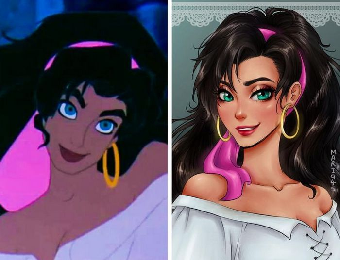 Como seriam algumas personagens da Disney se fossem animes (22 fotos) 5 Como seriam algumas personagens da Disney se fossem animes (22 fotos) 5