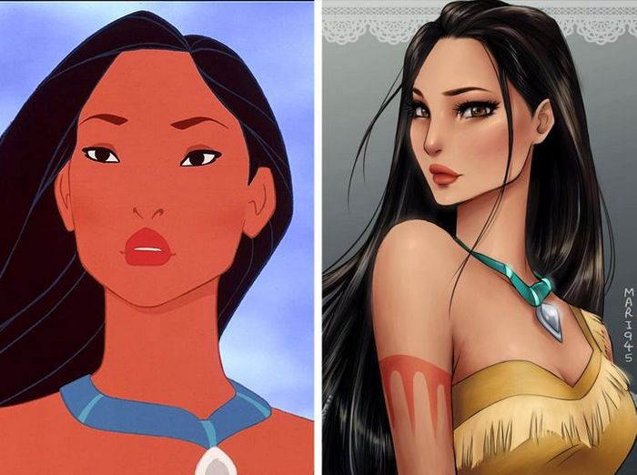 Como seriam algumas personagens da Disney se fossem animes (22 fotos) 6 Como seriam algumas personagens da Disney se fossem animes (22 fotos) 6