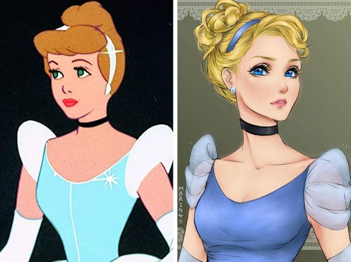 Como seriam algumas personagens da Disney se fossem animes (22 fotos) 11 Como seriam algumas personagens da Disney se fossem animes (22 fotos) 11