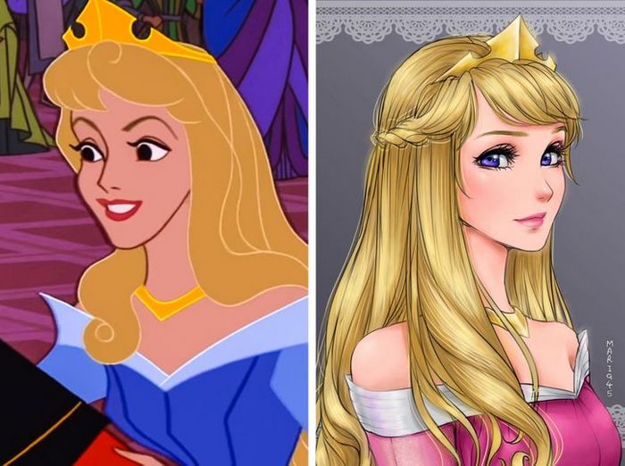 Como seriam algumas personagens da Disney se fossem animes (22 fotos) 14 Como seriam algumas personagens da Disney se fossem animes (22 fotos) 14