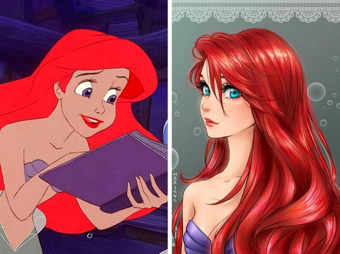 Como seriam algumas personagens da Disney se fossem animes (22 fotos) 17 Como seriam algumas personagens da Disney se fossem animes (22 fotos) 17