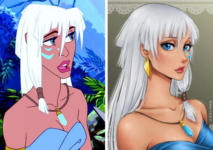 Como seriam algumas personagens da Disney se fossem animes (22 fotos) 21 Como seriam algumas personagens da Disney se fossem animes (22 fotos) 21
