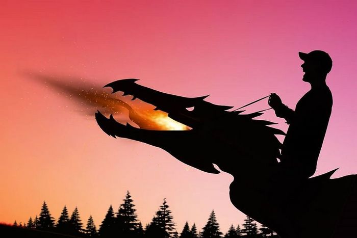 Este artista recorta papelão para criar obras mágicas ao pôr do sol 12