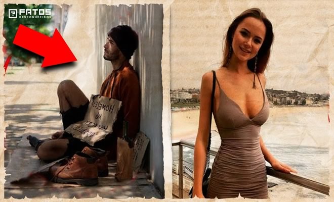 Mendigo convida garota rica para um encontro