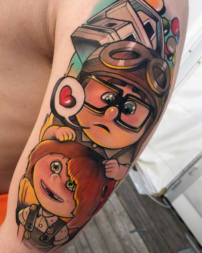 25 tatuagens para quem quer usar seus personagens favoritos na pele 11