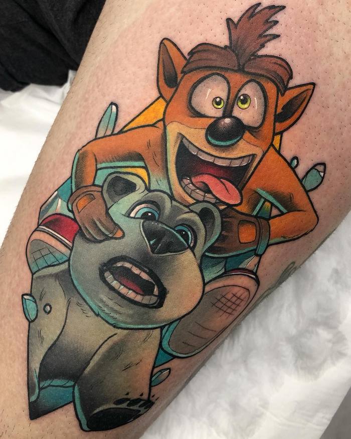 25 tatuagens para quem quer usar seus personagens favoritos na pele 13