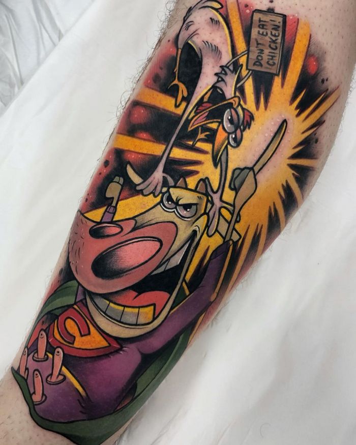 25 tatuagens para quem quer usar seus personagens favoritos na pele 16