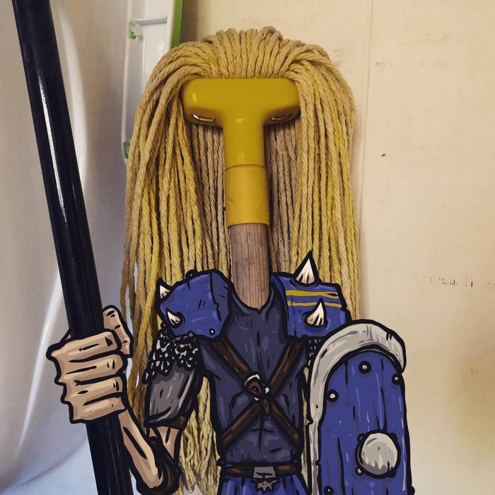 Um ilustrador adiciona monstros engraçados pela cidade 2