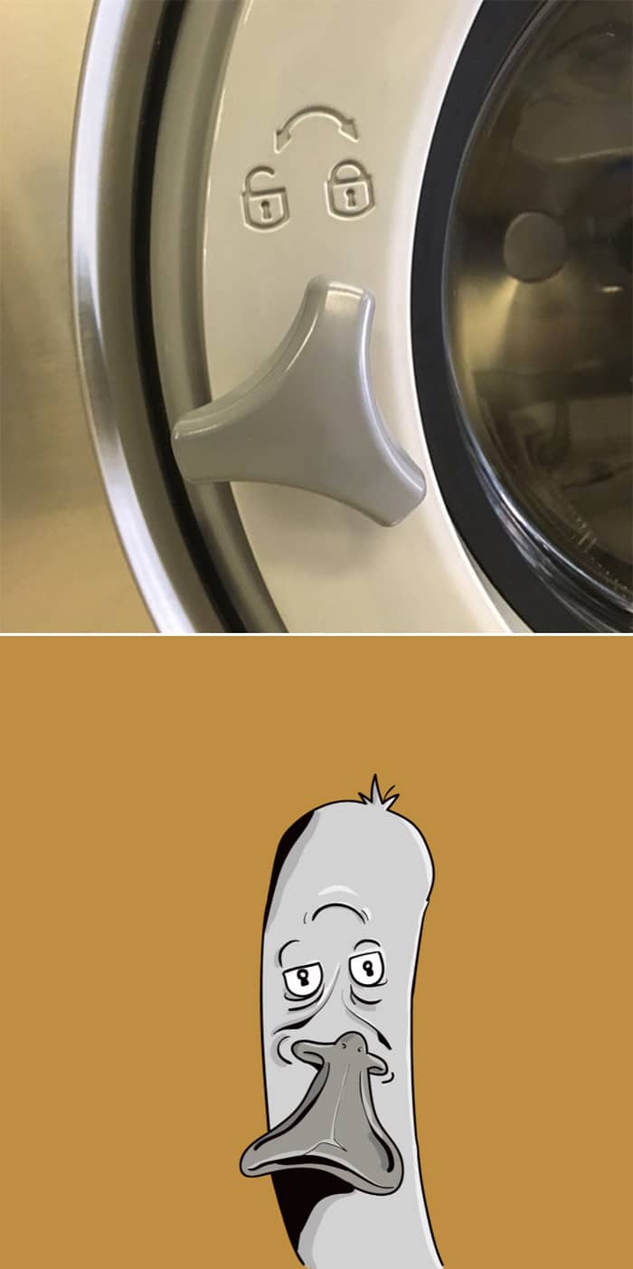 Artista com pareidolia resolveu ilustrar como ele enxerga as coisas em sua volta 1