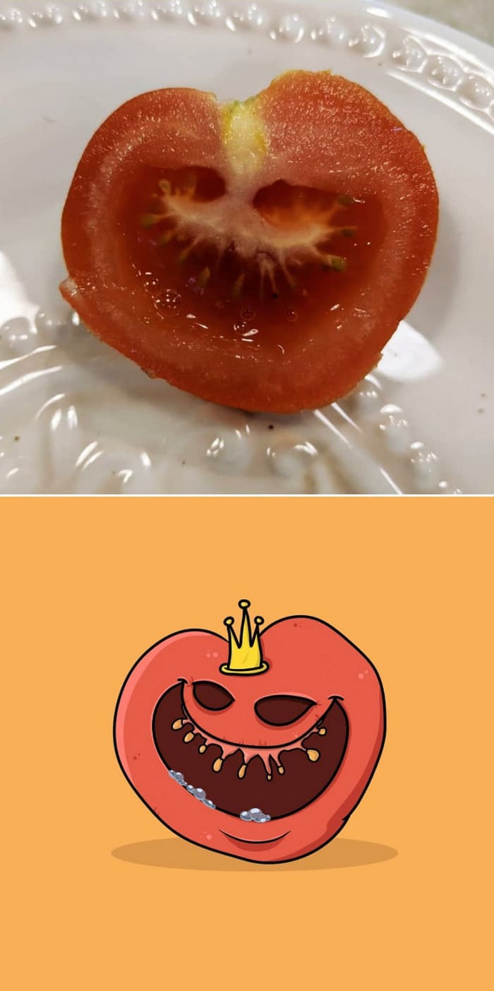 Artista com pareidolia resolveu ilustrar como ele enxerga as coisas em sua volta 20