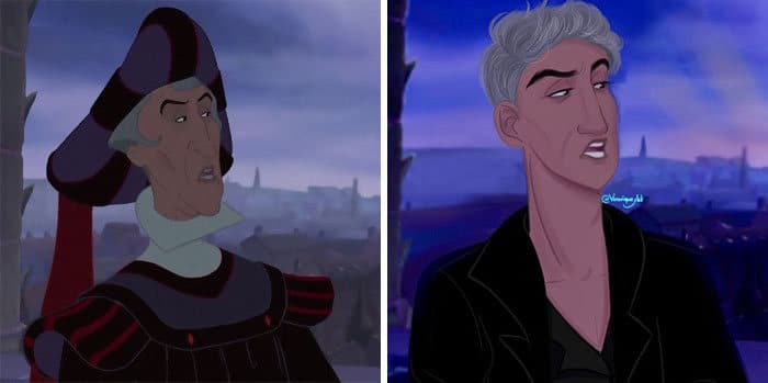 Artista reimagina personagens da Disney como mulheres e homens modernos 20