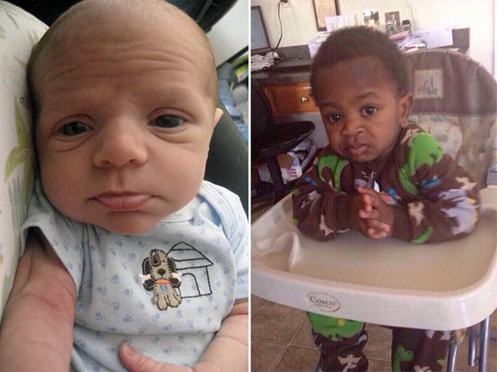 35 bebês que parecem homens de meia-idade 17