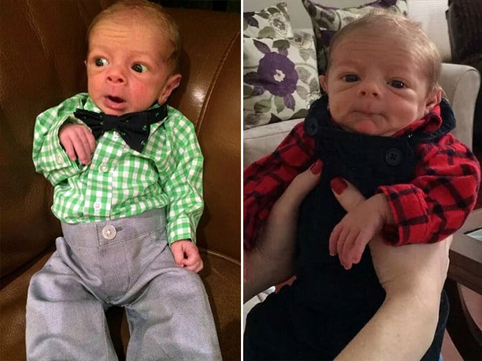 35 bebês que parecem homens de meia-idade 21