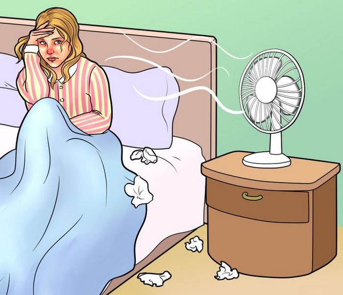 Dormir com ventilador ligado pode trazer riscos à saúde 2