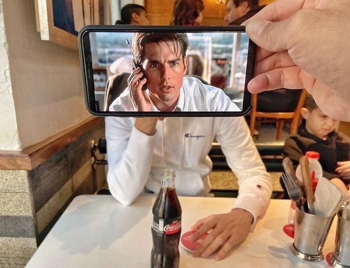 Fotos divertidas tiradas com dois smartphone 3