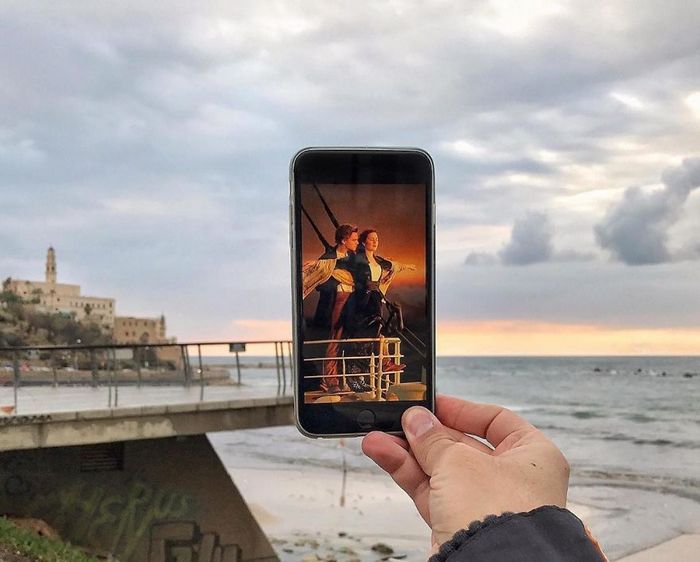 Fotos divertidas tiradas com dois smartphone 6