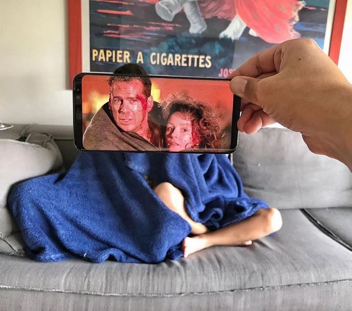 Fotos divertidas tiradas com dois smartphone 22