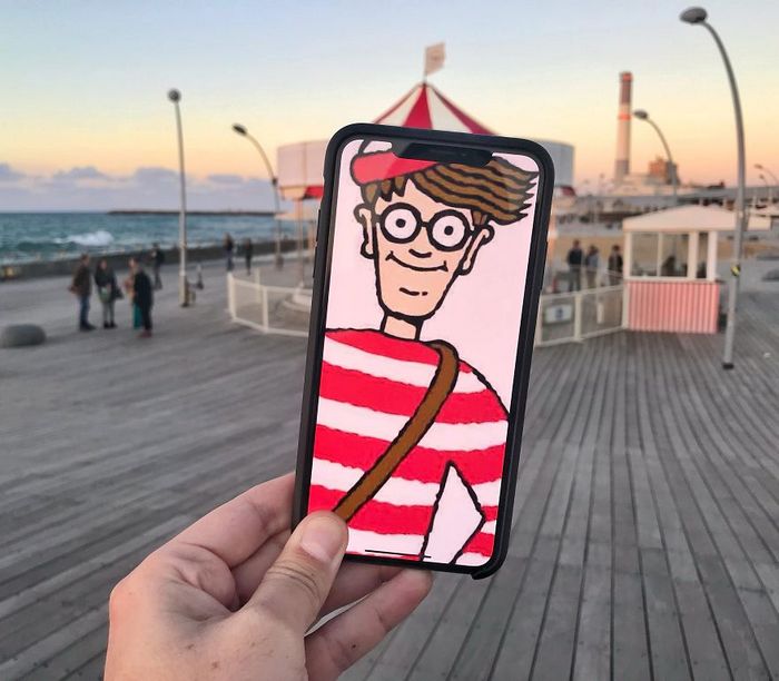 Fotos divertidas tiradas com dois smartphone 26