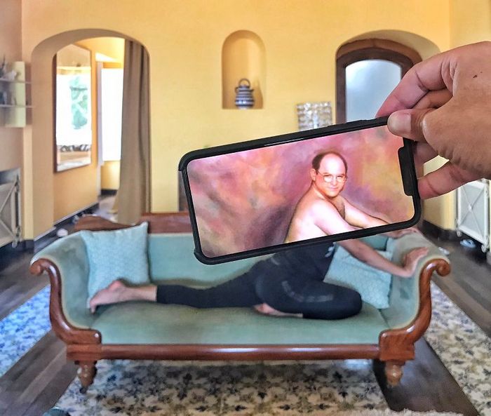 Fotos divertidas tiradas com dois smartphone 36