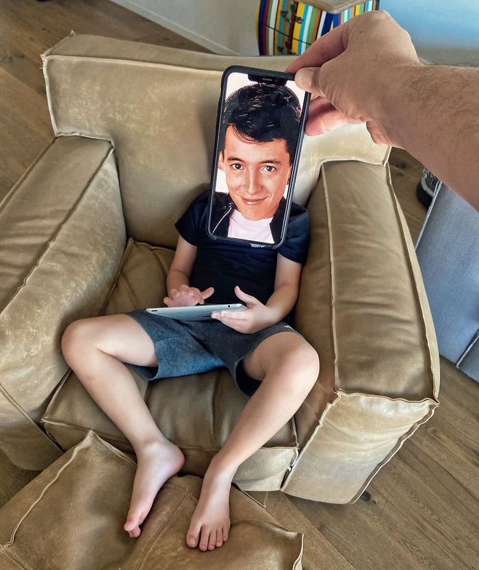 Fotos divertidas tiradas com dois smartphone 37