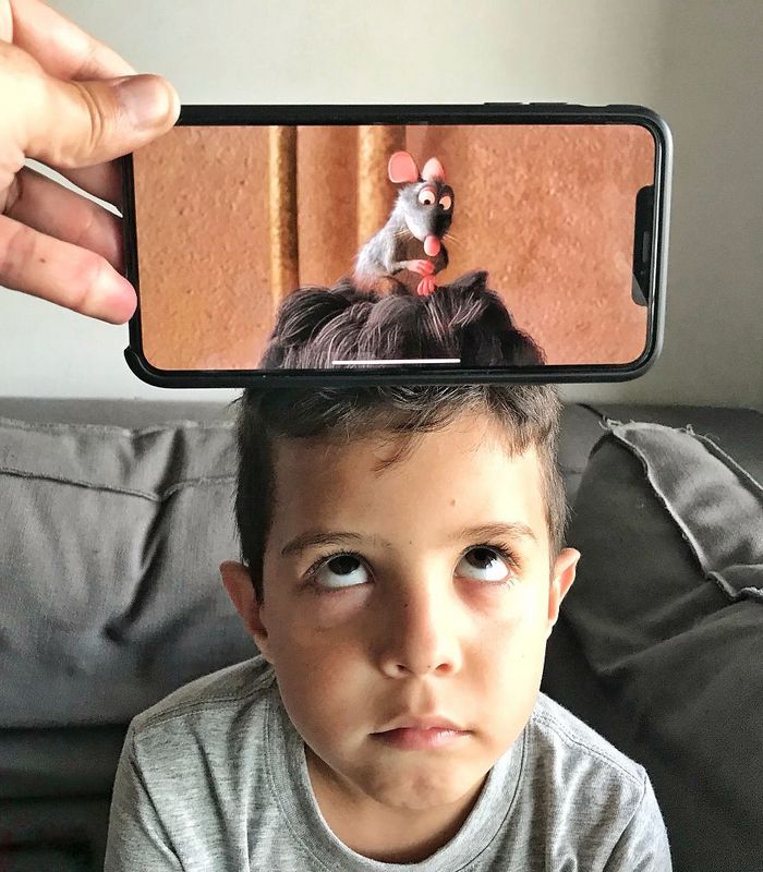 Fotos divertidas tiradas com dois smartphone 41