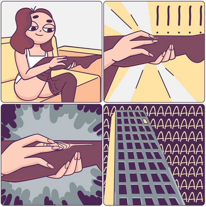 25 quadrinhos provando que ser mulher é difícil 1