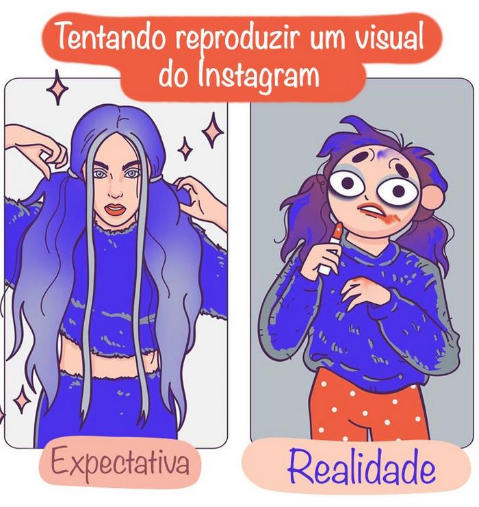 25 quadrinhos provando que ser mulher é difícil 6