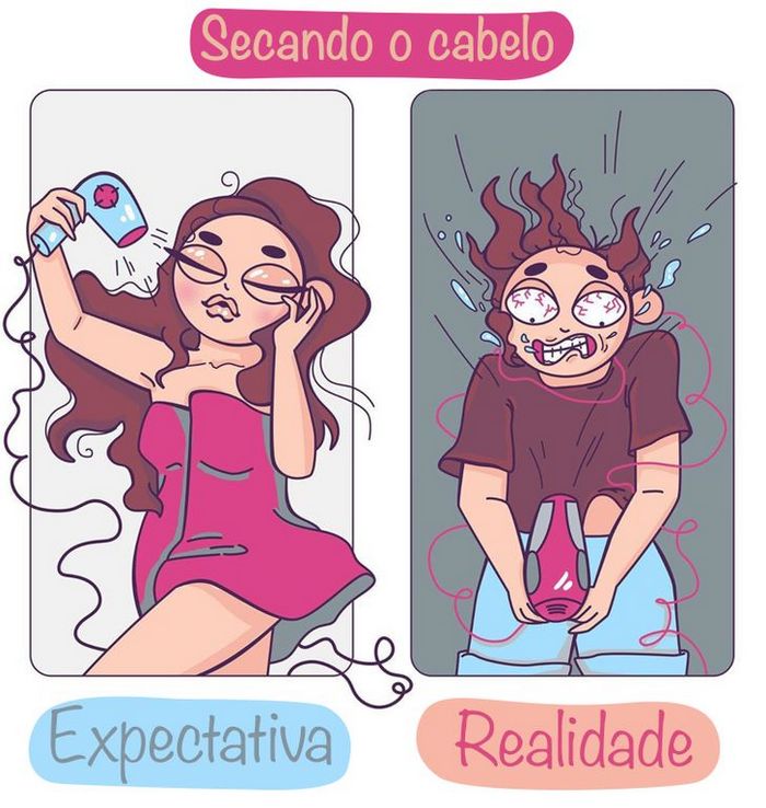 25 quadrinhos provando que ser mulher é difícil 12