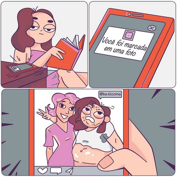 25 quadrinhos provando que ser mulher é difícil 16