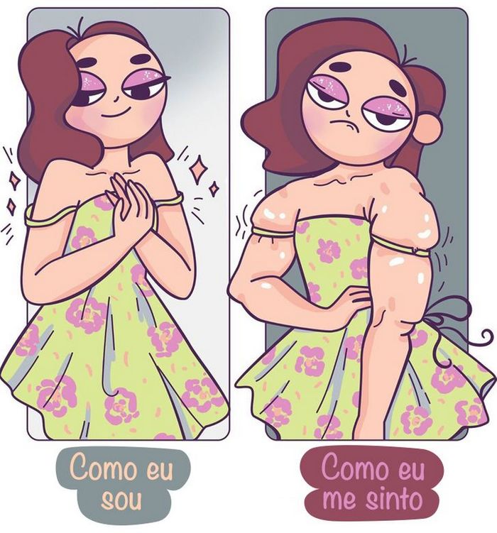 25 quadrinhos provando que ser mulher é difícil 19