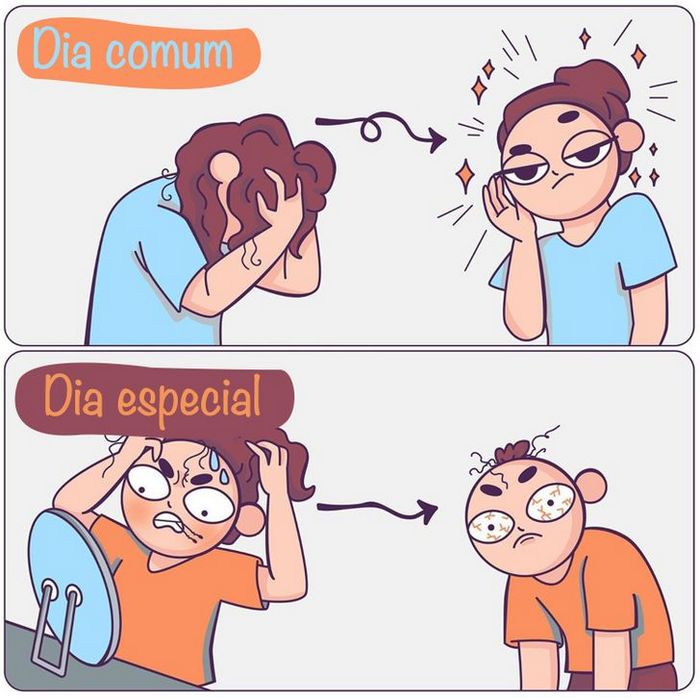 25 quadrinhos provando que ser mulher é difícil 20