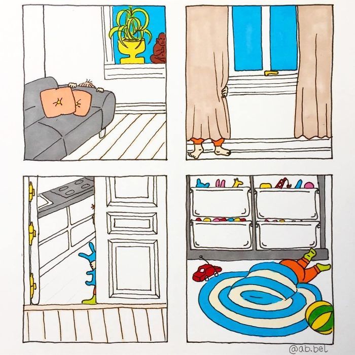 Uma mãe norueguesa mostra sua vida em ilustrações irônicas 38