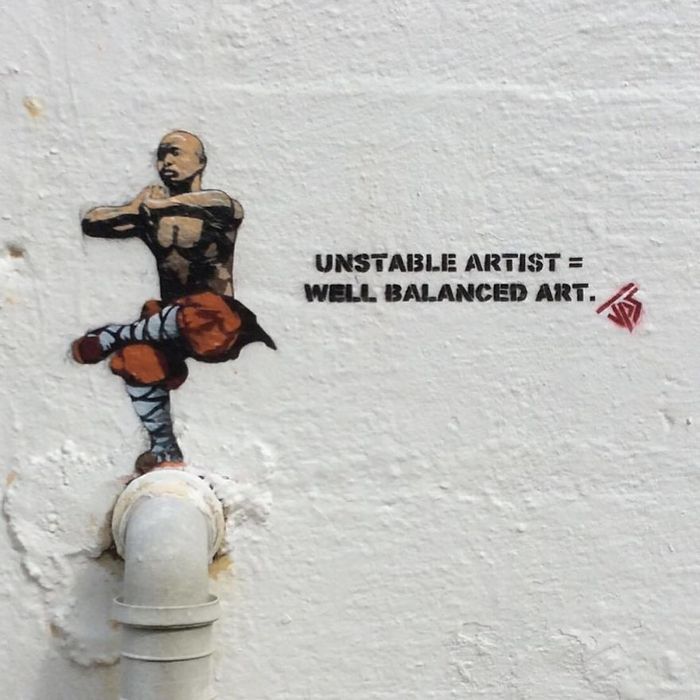 Artista de rua JPS faz sua arte em lugares que a maioria das pessoas negligenciaria 8