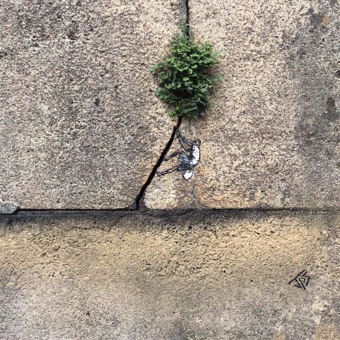 Artista de rua JPS faz sua arte em lugares que a maioria das pessoas negligenciaria 13