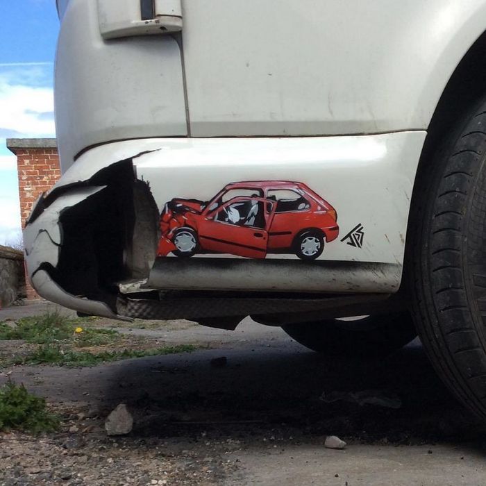 Artista de rua JPS faz sua arte em lugares que a maioria das pessoas negligenciaria 15