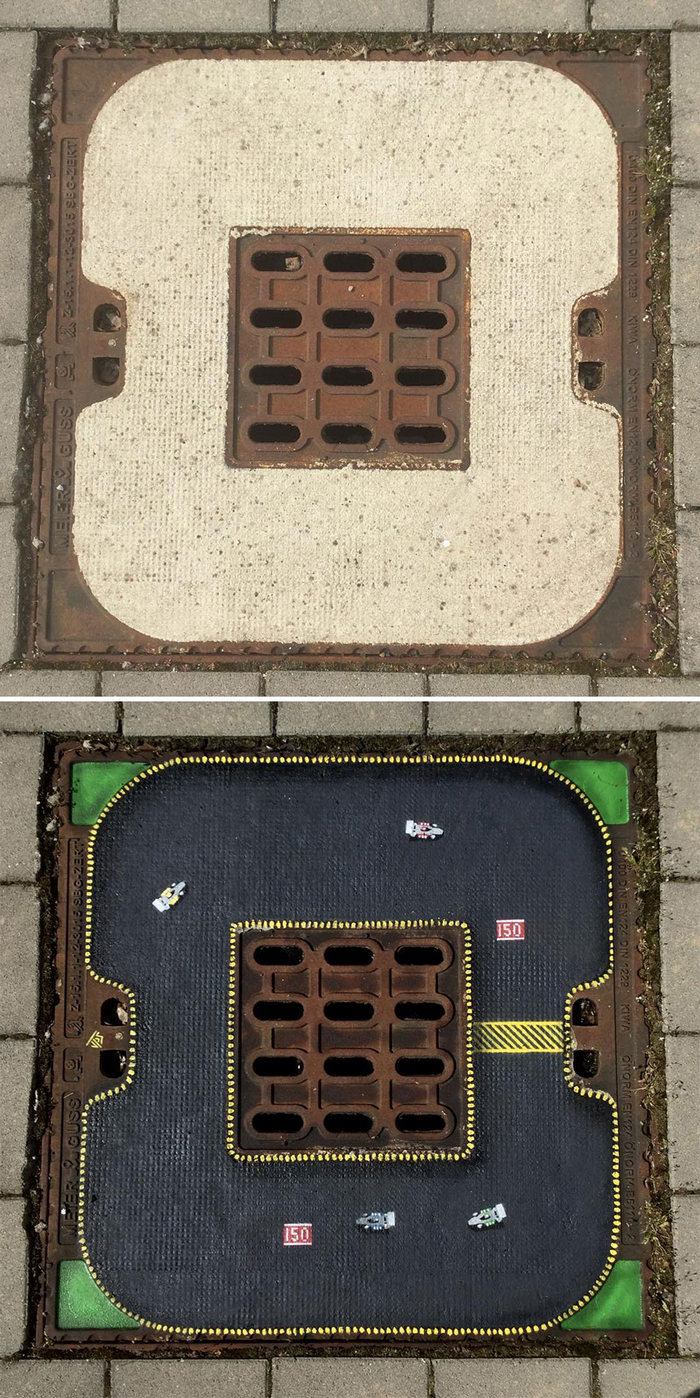 Artista de rua JPS faz sua arte em lugares que a maioria das pessoas negligenciaria 35