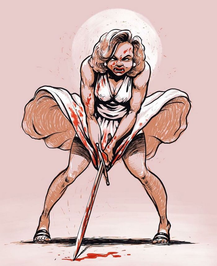 Artista russo cria ilustrações que são divertidas e assustadoras 1