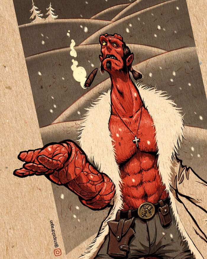 Artista russo cria ilustrações que são divertidas e assustadoras 3