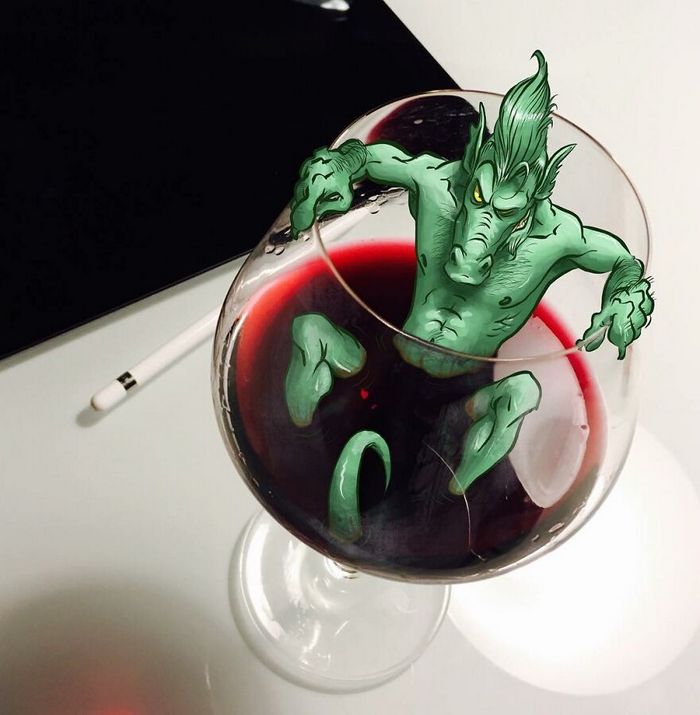 Artista russo cria ilustrações que são divertidas e assustadoras 7