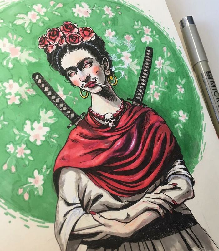 Artista russo cria ilustrações que são divertidas e assustadoras 13