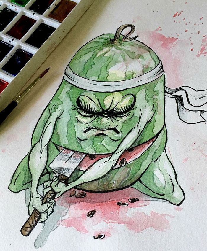 Artista russo cria ilustrações que são divertidas e assustadoras 20