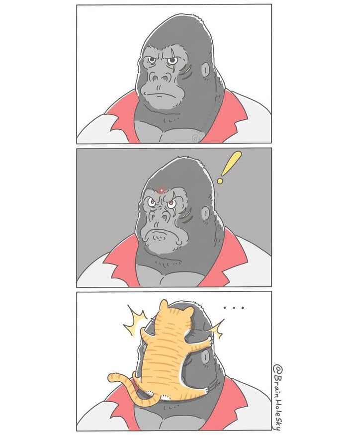 Artista taiwanês ilustra personagens fofinhos em situações engraçadas 2