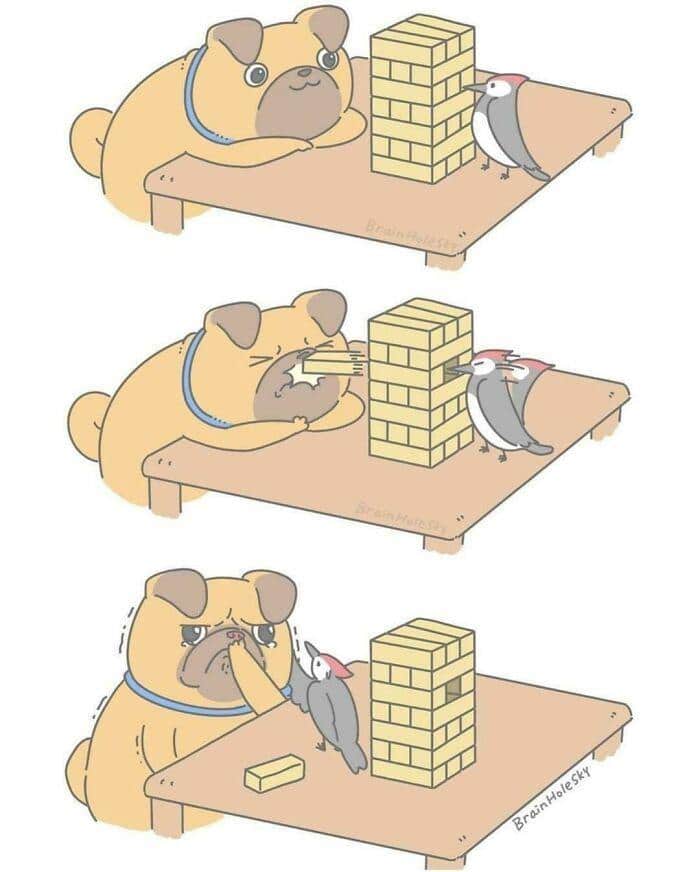 Artista taiwanês ilustra personagens fofinhos em situações engraçadas 5