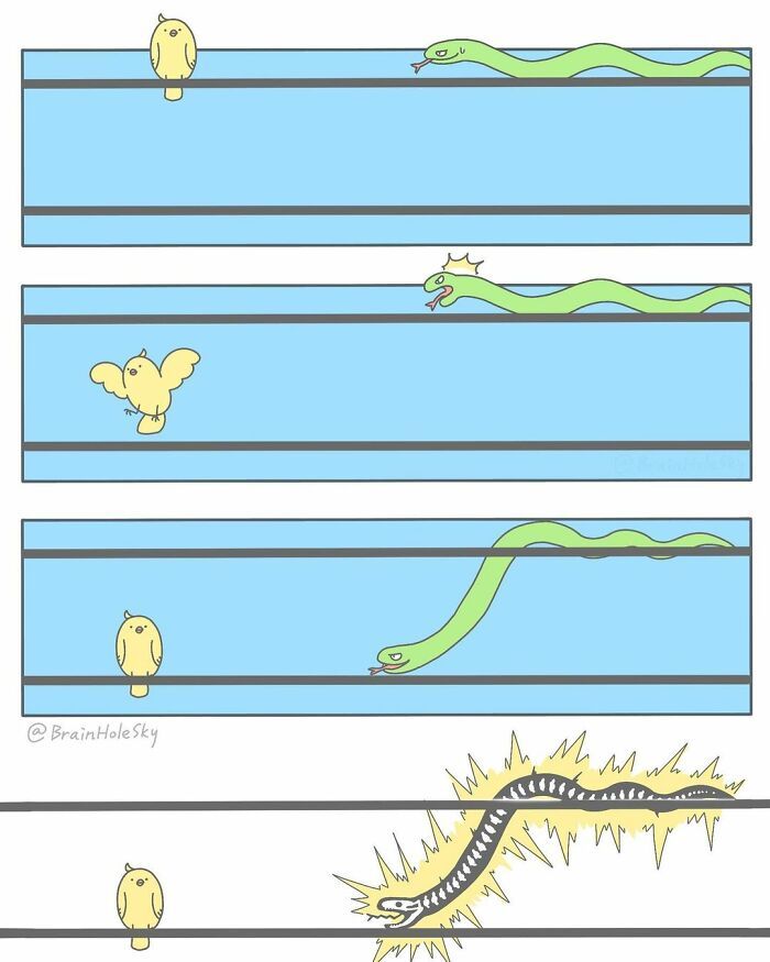 Artista taiwanês ilustra personagens fofinhos em situações engraçadas 10