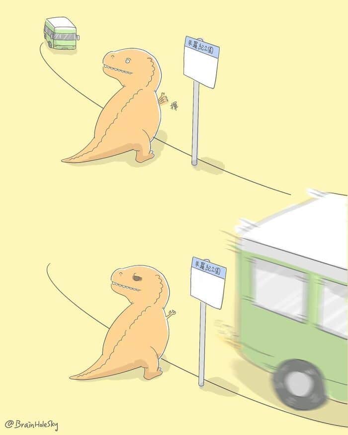 Artista taiwanês ilustra personagens fofinhos em situações engraçadas 31