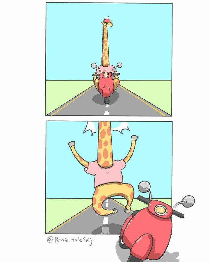 Artista taiwanês ilustra personagens fofinhos em situações engraçadas 36